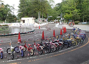 三居沢交通公園の風景写真